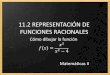 Mateii 11.2 representacion funciones racionales