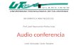 Audio conferencia