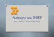 Arrays en PHP y Funciones de Mysql