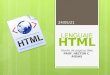 Introducción al lenguaje HTML