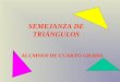 Semejanza de Triangulos