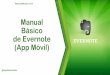 Manual de Evernote (App Móvil)