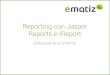 Estructura de un informe en JasperReports