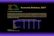 Economia Boliviana 2007