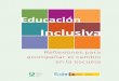 13. educación inclusiva. reflexión para acompañar el cambio en la escuela.-