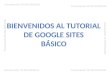 Tutoriales Google Sites
