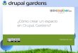 Tutorial de uso Drupal Gardens