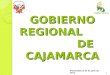 Gobierno Regional de Cajamarca: DESARROLLO ECONÓMICO