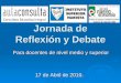 Aula Consulta - Jornada de Reflexión y Debate