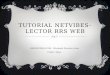 Tutorial netvibes lector RSS web