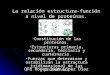 Proteinas: función y estructura