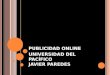 Publicidad Online - Javier Paredes
