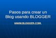 Pasos para-crear-blog-con-blogger