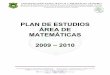 4 9 Plan De Area Matematicas 2009  2010