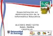Presentacion para sustentación Especialización en Administración de la Informática Educativa UDES 2012