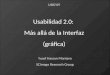 Usabilidad 2.0: Más allá de la Interfaz (gráfica)