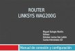 Configuración router LINKSYS WAG200G