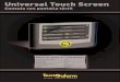 Universal Touch Screen - Manual para el instalador -