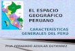 Espacio geogrfico peruano
