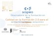 SCOPEO: Calidad en la Formación 2.0 para el empleo (José Ortega-Mohedano, Foro de Aprendizaje 2.0, 29 Sept 2011, Madrid)