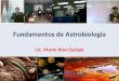 Fundamentos de Astrobiología