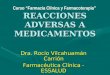 Reacciones adversas a medicamentos   rivc