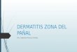 Dermatitis zona pañal