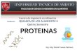 PROTEÍNAS. Generalidades (estructura, clasificación, aminoácidos esenciales y no esenciales, hemoglobina, mioglobina)