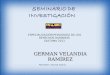 Apuntes seminario de investigación German Velandia