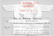 Historia De Roma (2) A República