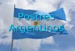 Postres argentinos