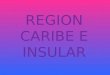 Region caribe e insular