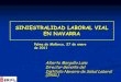 Siniestralidad laboral vial en Navarra