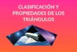 Clasificación y propiedades del triángulo