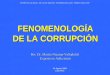 Fenomenología de la Corrupcion