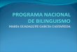 Programa Nacional De Bilinguismo