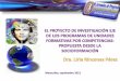 Programas de Unidades Formativas basados en Competencias y Proyectos  Dra. Liria Rincones p