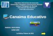 Presentacion del Proyecto Canaima Educativo