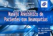 Anestesia Y Neumopatias. Universidad Del Zulia . Venezuela