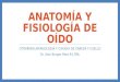 Anatomia y fisiología de oido
