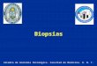 Clase teórica biopsia