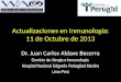Actualización en Inmunología 11 Octubre 2013