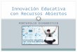Portafolio evidencias Silvia  Fernández Jardon. Curso Innovación Educativa con REA
