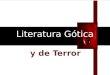Literatura gótica y de terror