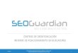 SEOGuardian - Centros de Desintoxicaci³n - Informe SEO y SEM