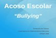 Acoso escolar-bullying