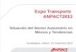 Situación del Sector Automotriz en México y Tendencias