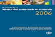 Insegurança Alimentar no Mundo - FAO 2006