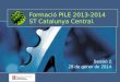 Formació PILE 2013 2014 sessió-8 Catalunya Central