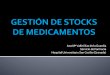 PNT 13: Gestión de stocks de medicamentos